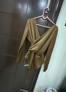Chic Brown Long Sleeve bodysuit
