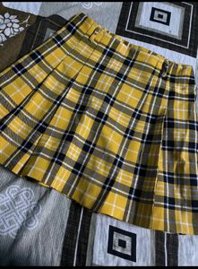 Plaid Mini Skirts combo
