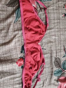 Pink Cotton Bra