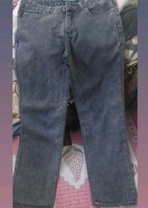 Gray Denim Jeans