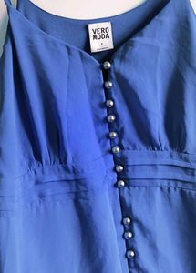 Blue Dress High-low