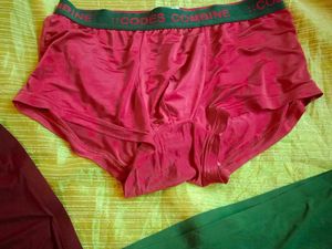 Men Silk Seamless Trunks 3 Pack