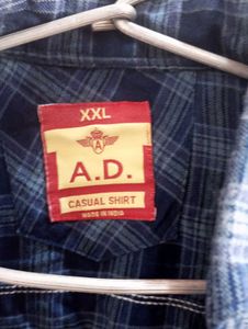 Checked Blue Shirt