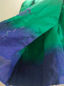 Embroidered Green Dupatta