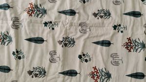 New Unused Cotton Quilt Dohar Reversible Blanket