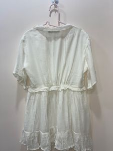 Zara White Dress