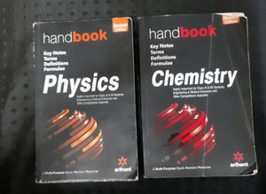 Arihant Chemistry And Physics Handbook🤩contains All Key Notes,terms,definitions And Formulae🤯
