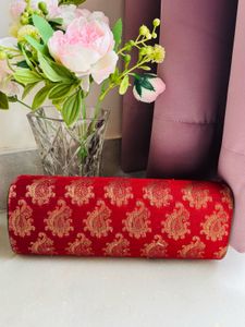 FabIndia Red Paisley Clutch