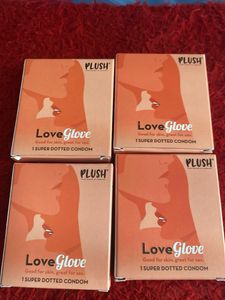 Plush Super Dotted Condom 4 Pack