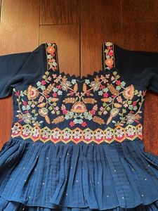 Blue Salwar Set For Girls