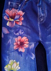 Floral Print Jeggings