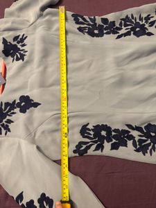 Floral Embroidered Sheath Dress