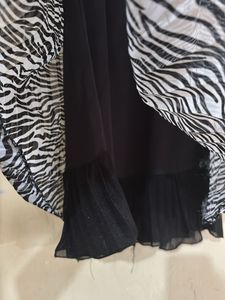 Zebra Print Sleeveless Dress