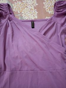 Lilac Long Sleeve Top