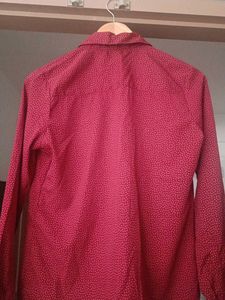 Red Patterned Shirt