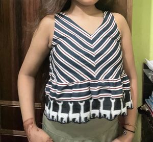 Casual Peplum Top