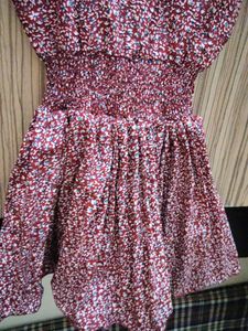 Cute Floral Girl&#39;s Dress