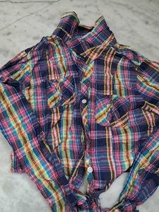 Colorful Plaid Shirt
