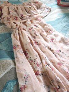 Floral Ruffle Mini Dress