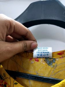 Mustard Kurta For Women