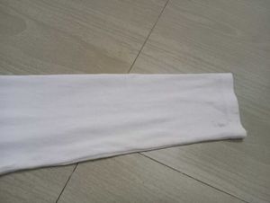 New White Leggings With Pocket