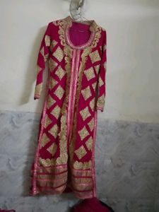 Kurta  Open Plazoo Dupatta