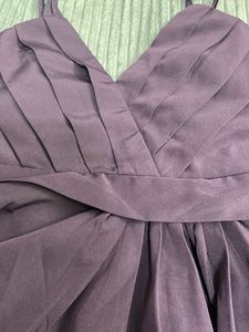 Elegant Purple Tie-Waist Top