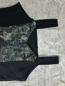 Sequin Embellished Tank Top