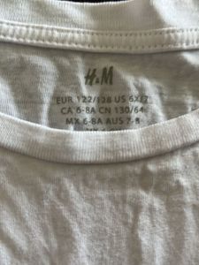 H&M White Tee