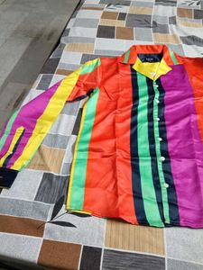 MAN Multi-Color Striped Shirt