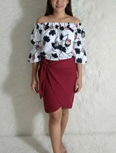 Floral Off-Shoulder Top (unused)