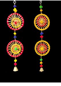 Pack of 20  Handmade Woolen Gota Bangles/Chakr