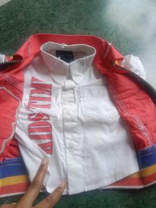 Shirt Shorts And Jacket Set