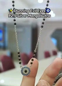 Evil Eye Mangalsutra Pure Silver 925