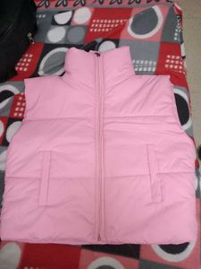 Pink half jacket