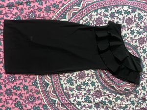 Black One-Shoulder Dress