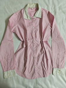 Pink Button-Down Shirt