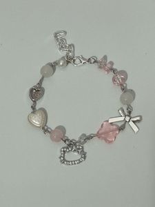 Y2K Hello Kitty Beaded Charm Bracelet