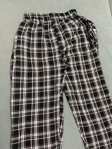 Checkered Casual Pants