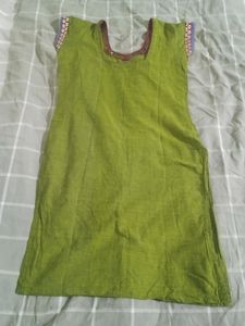 Plain Kurta || Dhaniya Colour
