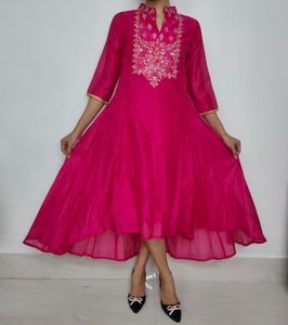 Rani Pink Kurta For Women