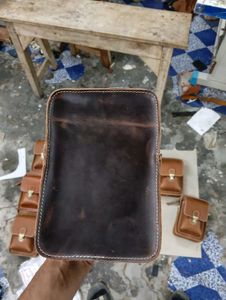 Leather Unisex Crossbody Bag