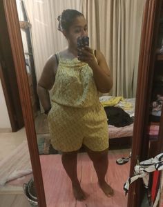 Loft XXL Yellow Floral Jumpsuit/ Playsuit