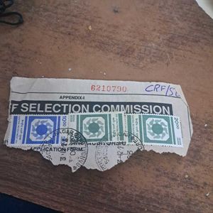 1990s Central Recruitment Fee (CRF) Stamps