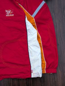 Red &amp; Orange Windbreaker Jacket