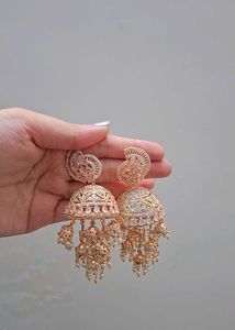 AD Pink Jhumka