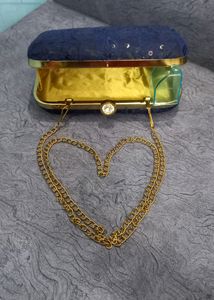 Blue Clutch