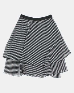 Wrap Asymmetrical Y2k Retro 19s Ruffle Skirt