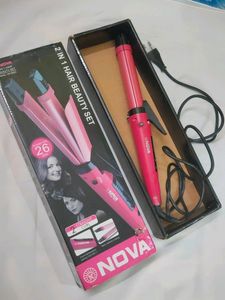 2 in 1 Hair Straightener And Curler