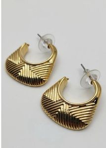 Chic Gold Hoop Earrings